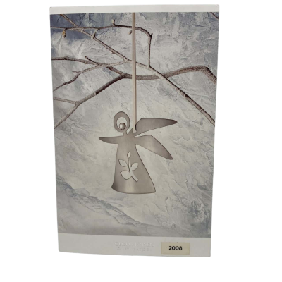 2008  Georg Jensen Christmas Nordica Large Angel with Ribbons  Tree Decoration    Office