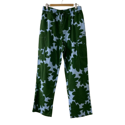 Gorman Women's Size L Puffy Flower Scrubs Pants (*NEW*)