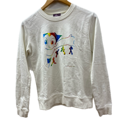 Astro boy Jumper Unisex  Size M White 