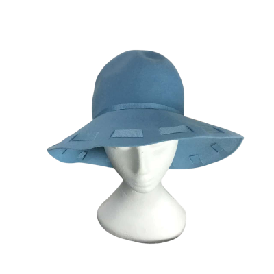 Unbranded Womens  One Size Baby Blue Cloche Hat 