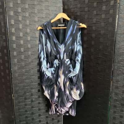 Thurley Womens  Size 6 Black  / Blue / Purple 