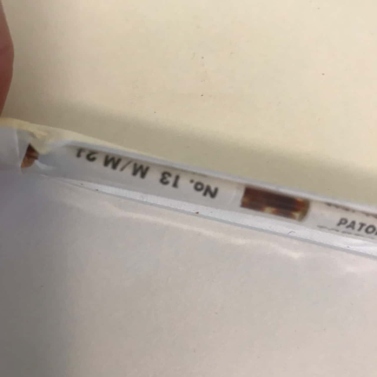 4 Vintage Tortoise Shell Knitting Needles Sizes 9 & 10(s)