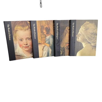 Time-Life Library of Art Books x 4 Bundle: The World of Rubens-Vermeer-Velazquez-Bernini