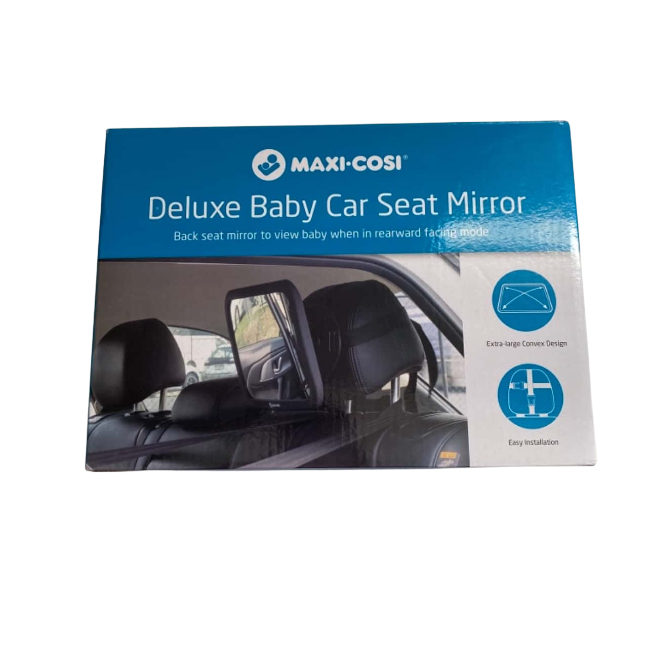Deluxe baby car seat mirror