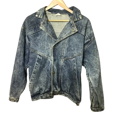  BOOEE Mens  Size M Denim Jacket Blue 