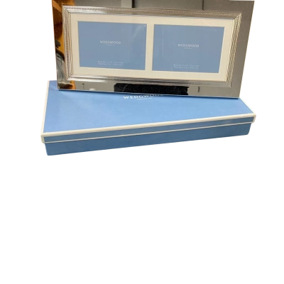 Wedgewood Simply Wish Double Photo Frame in Original Box