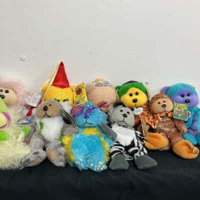 10 x Randomly assorted 2000’s Beanie Kids With Tags 