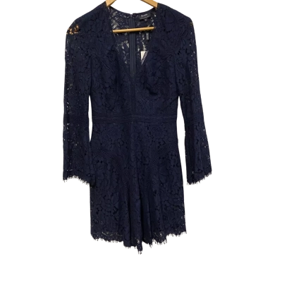 BNWT Bardōt Womens  Size 8 Midi Dress Navy Blue 