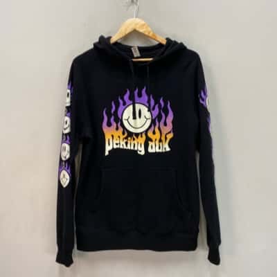 Peking Duck (ASOS) Mens  Size S Hoodie Black  