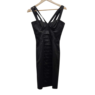 Review Size 8 Mini Dress Black  