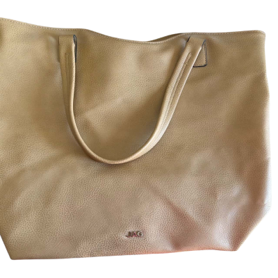 JAG Large Tan Tote Bag (B4)