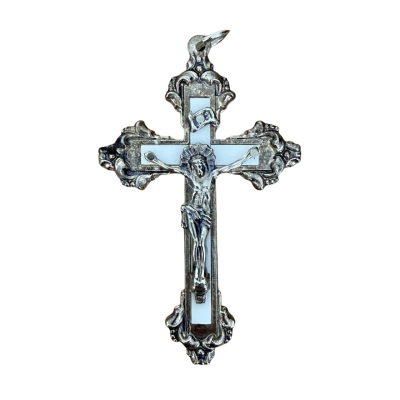 Silver Tone Crucifix
