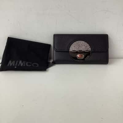NEW- Mimco  Womens leather Wallet Black  