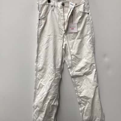 NEW - Uniqlo Womens  Size 12 Off white Work Pants