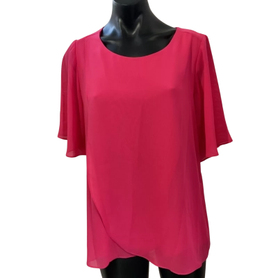 Liz Jordan Womens  Size 10 Blouse Pink  