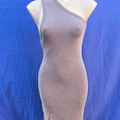 Kookai Womens  Size 8 Maxi Dress / Sleeveless Dress  Brown 
