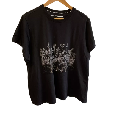 “DKNY” Womens  T,Shirt -Size XL -Black  