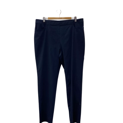 Slate Womens  Size XXL Ankle Length Pants Navy Blue  Stretch