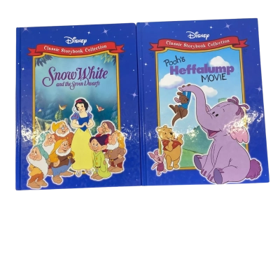 Disney Classic Storybook Collection Set of 2 - Snow White and Pooh’s Heffalump Movie Hardcovers