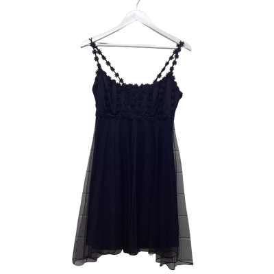 tour Size10 Evening Dress with Floral Embroidery and Tulle Skirt