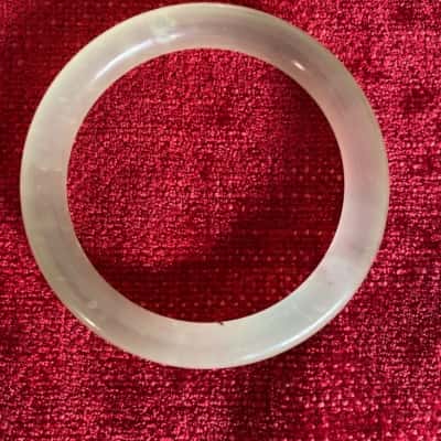  Womens Bangle Green Stone