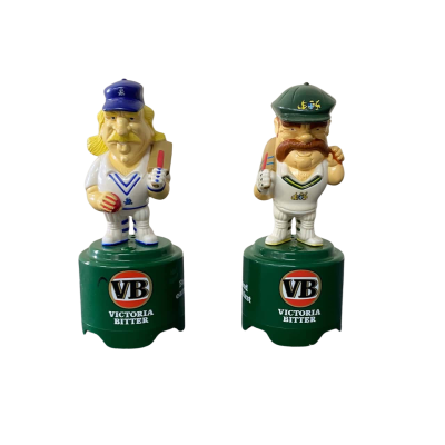 VB Collectable Talking Figures David Boon & Ian Beefy Botham  2006-2007 Test