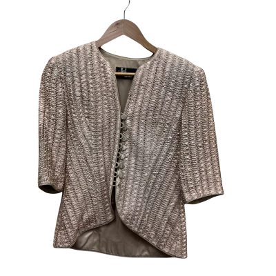 Noel Wells Womens  Size 10 Beige jacket