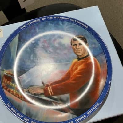 Collectables Star Wars Montgomery Scott Plate