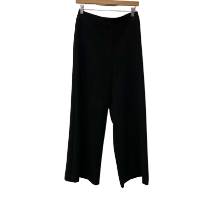 Cue Womens  Size 10 Wide Leg Pants Black  