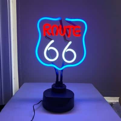 Route 66 Neon Lamp