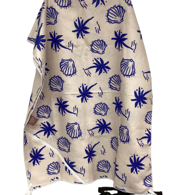 Nomadique Santorini Sand Free Beach Towel With Pocket