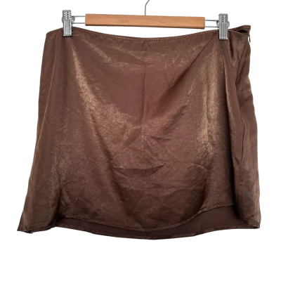 Alice In The Eve Size L Brown Skirt