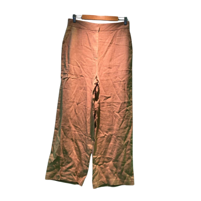Nudie Jeans Womens  Size L Wide Leg Pants Brown 