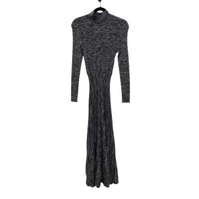 BNWT Portmans Womens  Size S Maxi Dress Black  / Grey RRP $149.90
