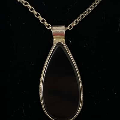 Necklace with Black pendant