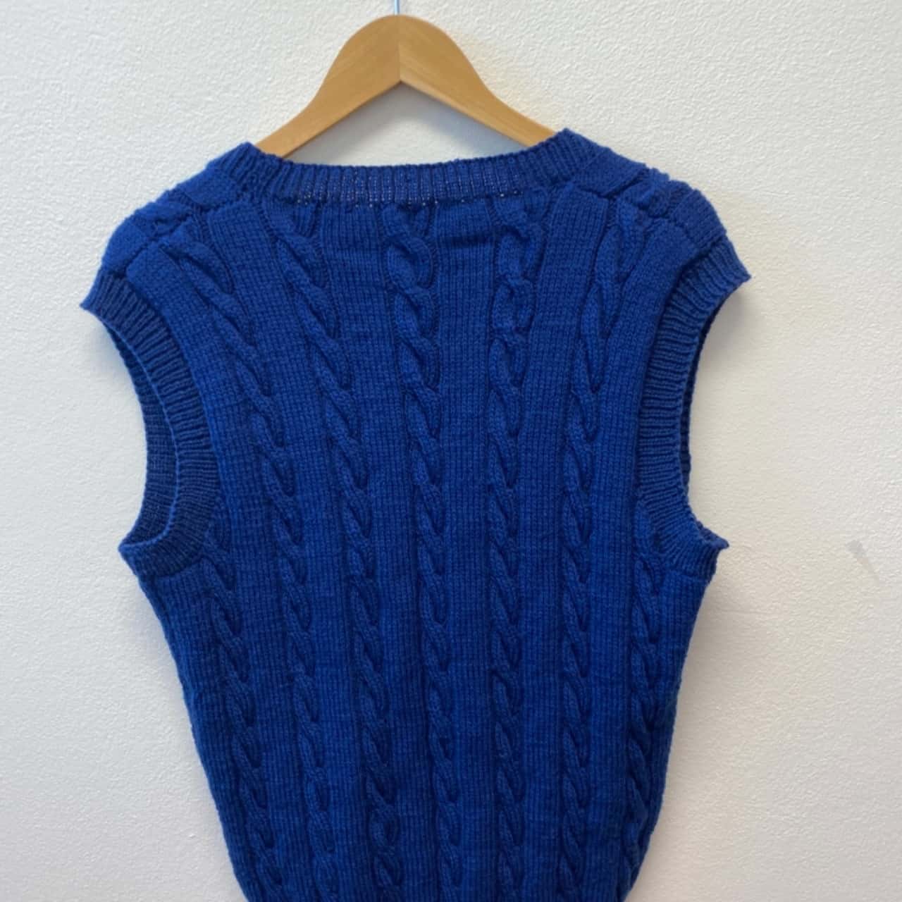 Other Mens Size S/M Sweater Vest Navy Blue (s)