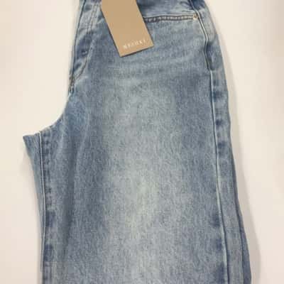 BNWT Meshki Size 7 Mid Blue Denim Jeans
