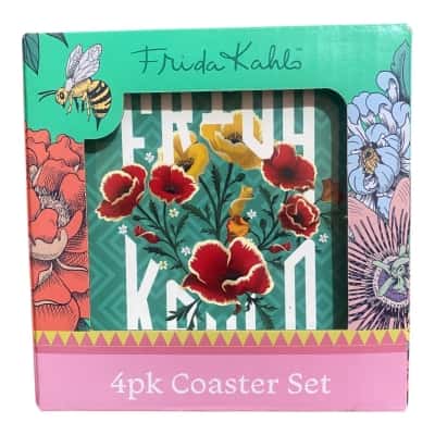 Frida Kahlo coaster set new 