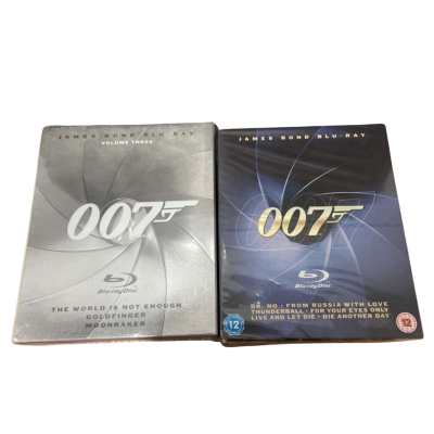  Bundle of two 007 James Bond Blu-ray collections 