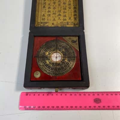 Asian compass in box