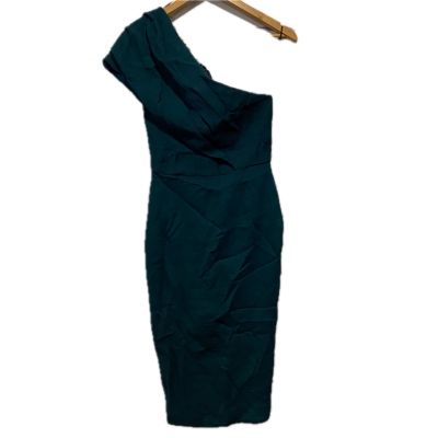 Elliatt Womens One Shoulder Dress Size S Green 