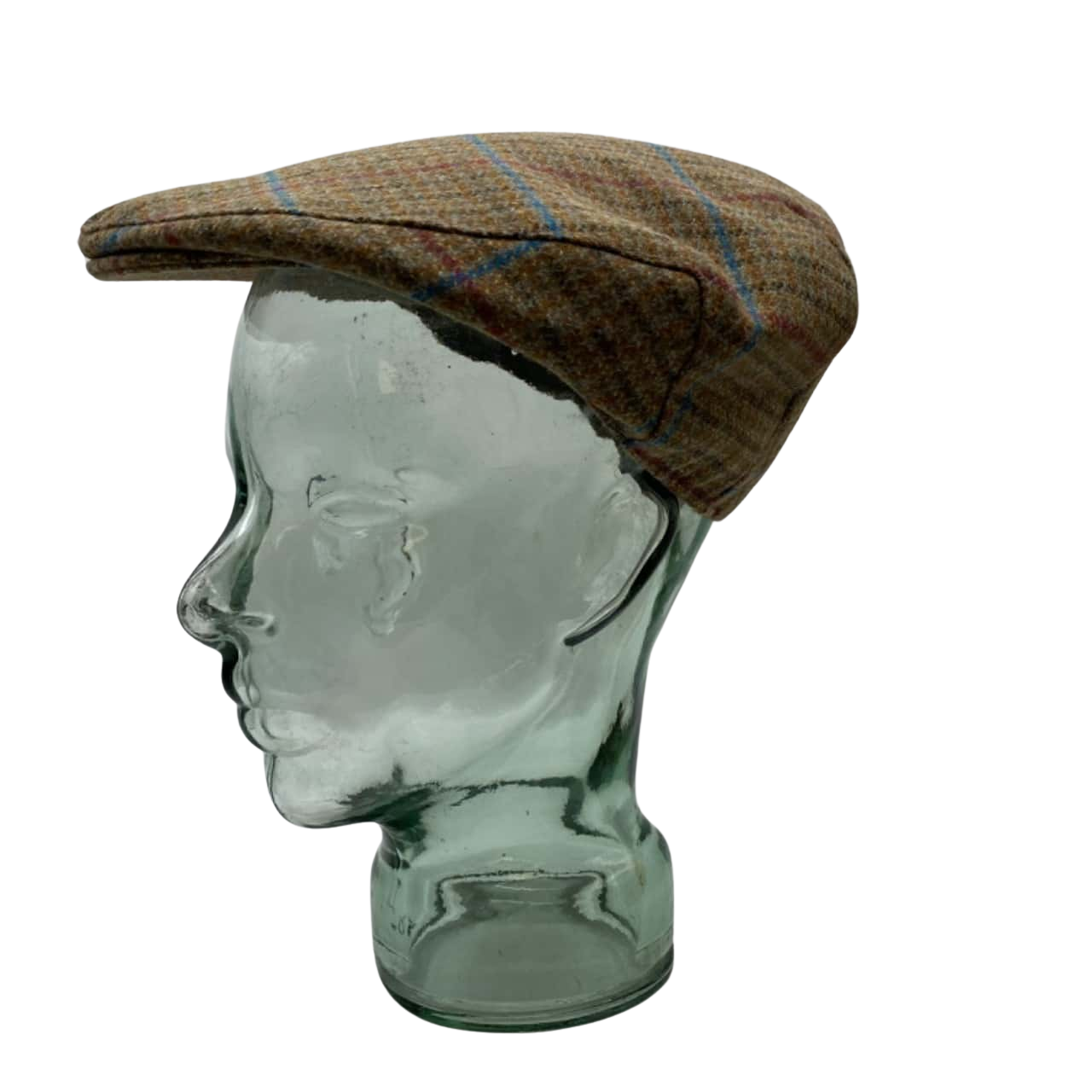 Mens Vintage Style Newsboy Cap Brown 100 Wool(s)