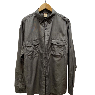 KingGee Mens  Size 43 Grey Shirt