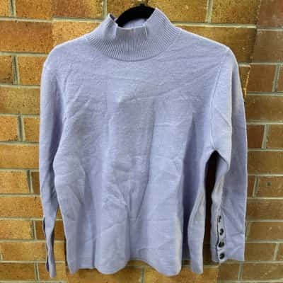 Marco Polo Womens  Size S Lilac Jumper 