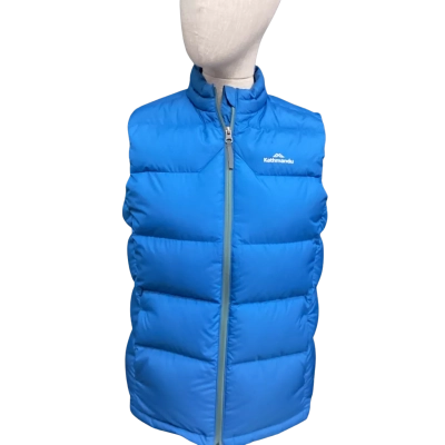 Kathmandu Kids Puffer Vest  Size 14 Blue 