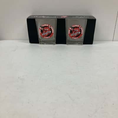 The Rolling Stones 1981 World Tour Scotch Glasses