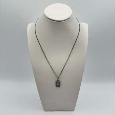 St Christopher Italy Pendant Necklace