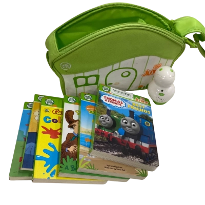 Leap Pad Tag Junior + 6 Books in carry case