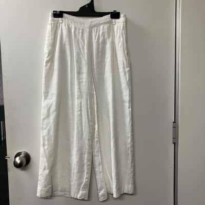 Witchery Womens  Size 6 Straight Leg Pants Beige 