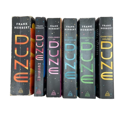 Dune Chronicles by Frank Herbert 6 Books Paperback Edition